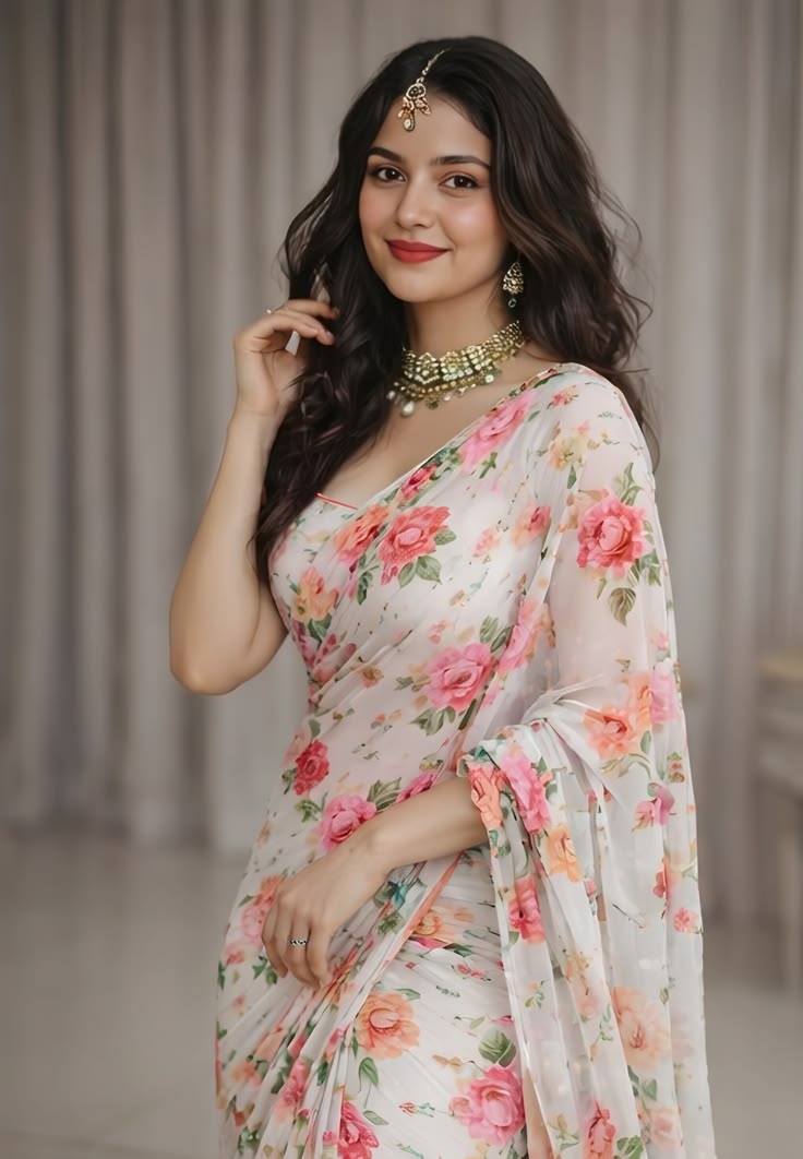  CHIFFON SAREES 